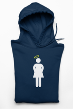 Load image into Gallery viewer, Buy Online Unique High Quality Crooked Halo Crew Hoodie (Her Design) - J. Wesley Collection