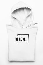 Load image into Gallery viewer, Buy Online Unique High Quality “BE LOVE” Wesley Hoodie - J. Wesley Collection
