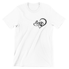 Load image into Gallery viewer, Buy Online Unique High Quality &quot;LOVE&quot; Unisex Premium Tee - J. Wesley Collection
