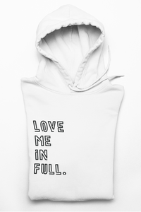 Buy Online Unique High Quality "Love Me In Full" Men's Hoodie - J. Wesley Collection